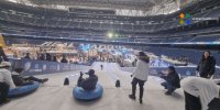 2025 � Skitrax World Tubing in Bernabeu Stadion - Foto: Skitrax World & PIPOCA D'IDEIAS